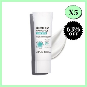 [5 bundles] APLB Glutathione Niacinamide Sunscreen 40ml