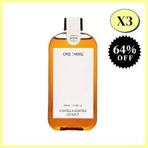 [3 bundles] ONE THING Centella Asiatica Extract 300ml