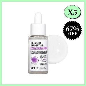 [5 bundles] APLB Collagen EGF Peptide Ampoule Serum 40ml