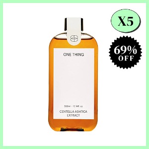 [5 bundles] ONE THING Centella Asiatica Extract 300ml