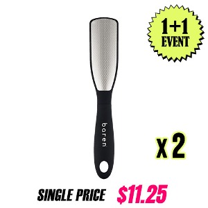 [🎁1+1EVENT] BAREN Magic Stainless Foot File (2way type) 1ea