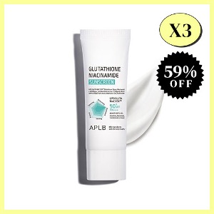 [3 bundles] APLB Glutathione Niacinamide Sunscreen 40ml