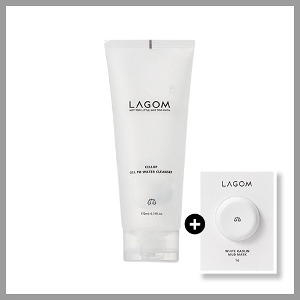 LAGOM Cellup Gel To Water Cleanser 170ml(+Mud Mask 5g)