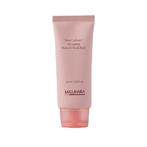 MIGUHARA Rose Collagen Wrapping Peel-off Mask Pack 60ml