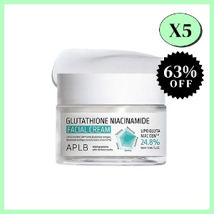[5 bundles] APLB Glutathione Niacinamide Facial Cream 55ml