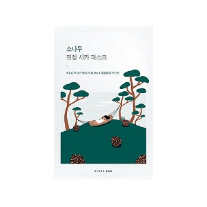 ROUND LAB Pine Calming Cica Mask Sheet 27ml package for skin soothing.