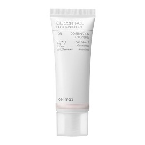 celimax Oil Control Light Sunscreen 40ml lightweight hybrid sunblock for oily skin