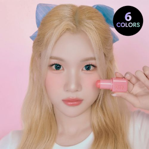2aN Pocket Cotton Blurring stick 3.5g for a smooth poreless matte finish.
