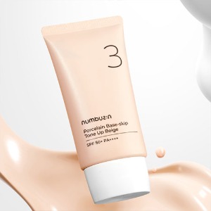 numbuzin No.3 Porcelain Base-skip Tone Up Beige 50ml