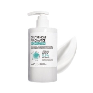 APLB Glutathione Niacinamide Body Lotion 300ml bottle for skin brightening.