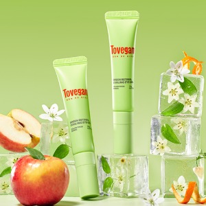 [TIME DEAL🫧] Tovegan Colorfood Series Green Retinal Cooling Eye Gel 15g
