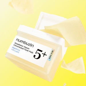 numbuzin No.5+ Glutathione Vitamin Concentrated Toner Pads (70 Pads)