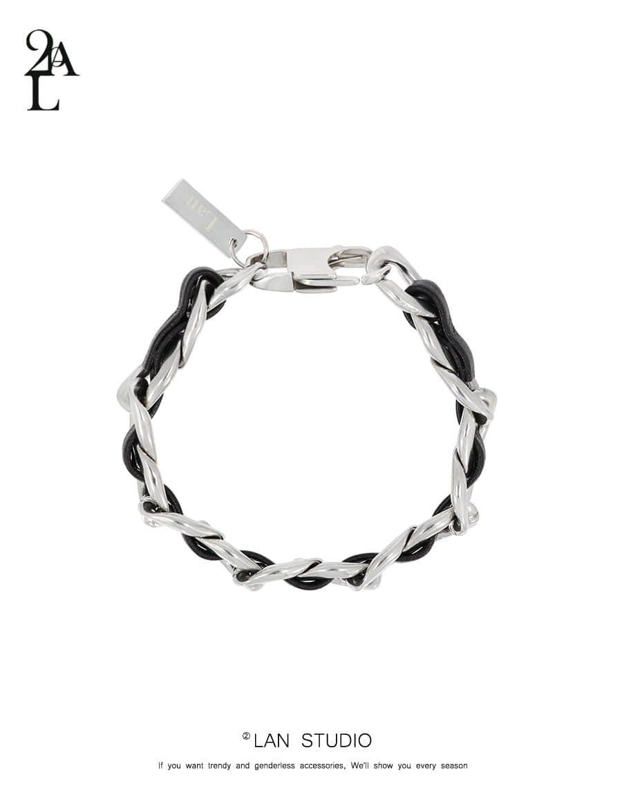 【2plan】24FW★ [LAN ARCHIVE] Toggle Circle Chain Bracelet 2plan】24FW☆ [LAN ARCHIVE] Python Hook Chain Bracelet