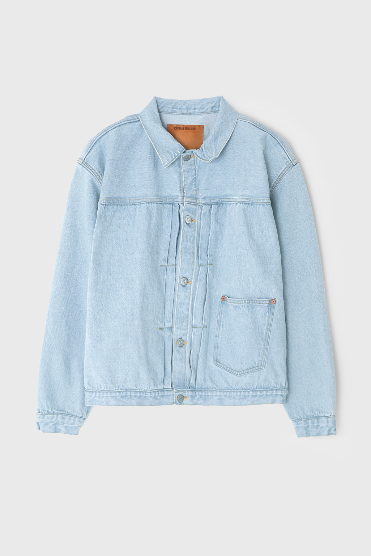 PRODUCT_IAMSHOP] - IAMSHOP-ONLINE KAPTAIN SUNSHINE Denim Tracker