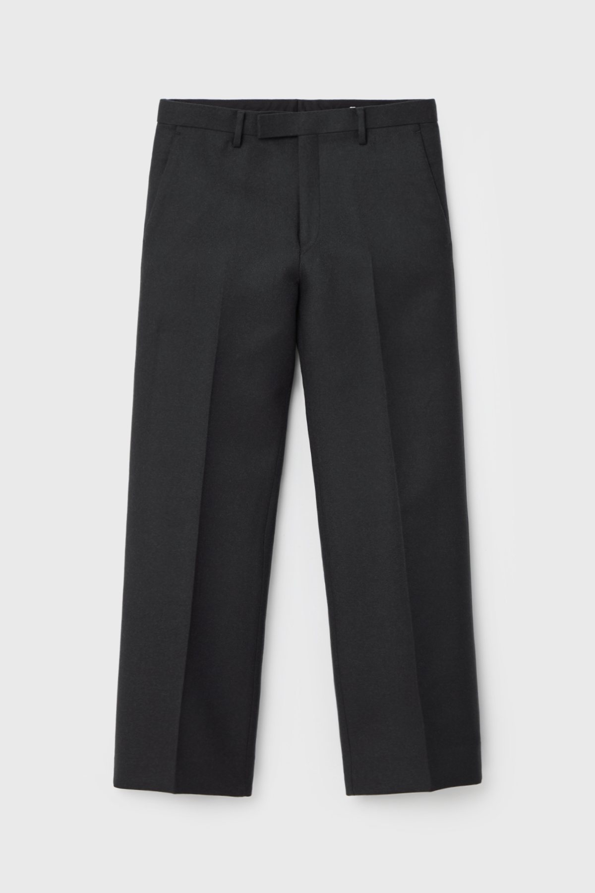LIGHT MELTON NARROW SLACKS サイズ4 ダークチャコール AURALEE 오라리 LIGHT MELTON NARROW SLACKS (DARK CHARCOAL) l
