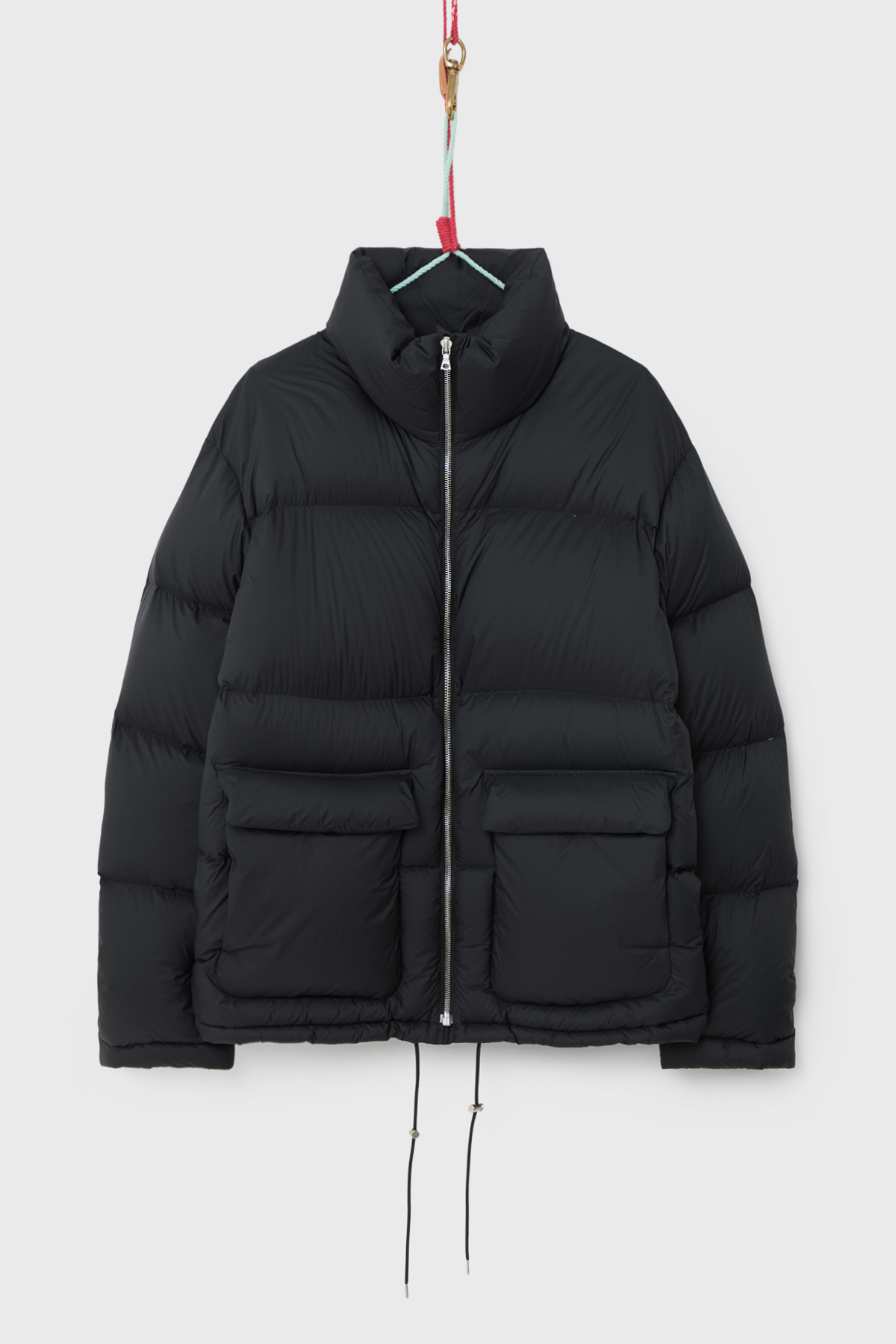 AURALEE 오라리 SUPER LIGHT NYLON RIPSTOP DOWN BLOUSON (BLACK) l