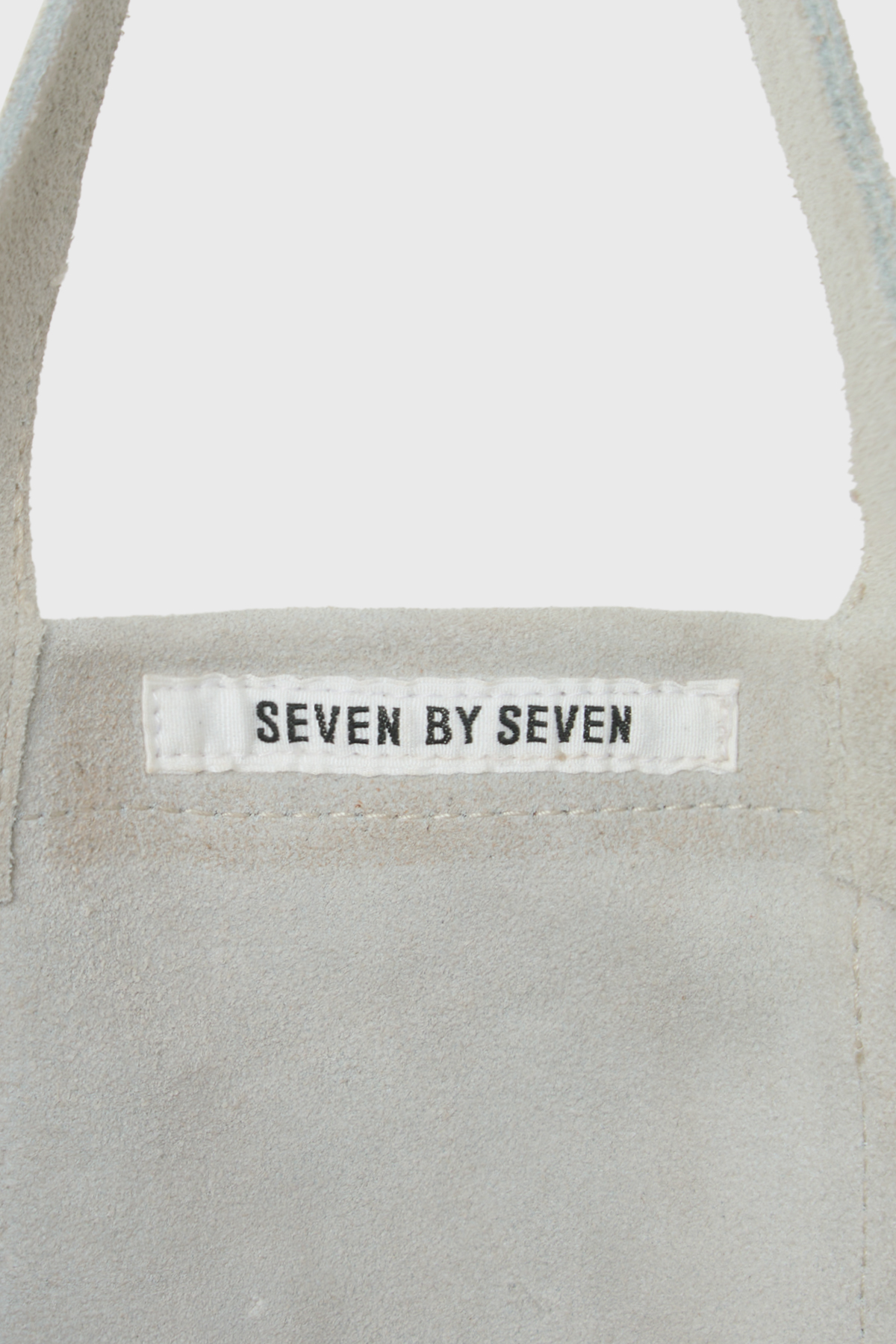 SEVEN BY SEVEN 세븐 바이 세븐 LEATHER TOTE BAG (WHITE) l IAMSHOP