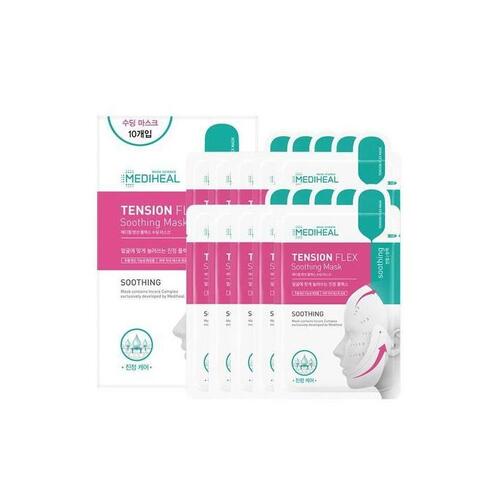 Mediheal Tension Flex Soothing Face Mask Sheet Pack 10 Sheets
