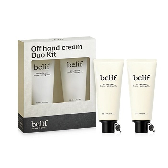 belif Off Hand Cream Calming White 30mL Double Set