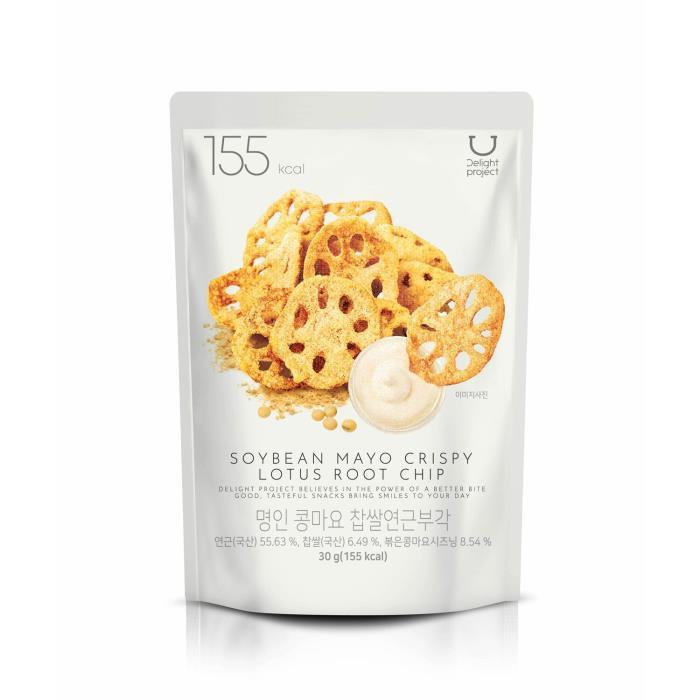 Delight project Soybean Mayo Crispy Lotus Root Chip