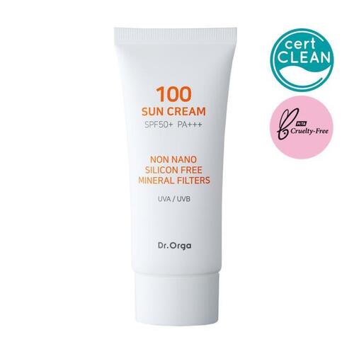 Dr. Orga 100 Sun Cream SPF50+ PA+++ 50ml