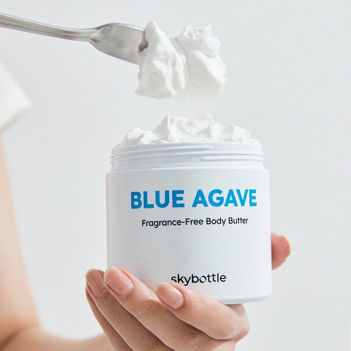 SKYBOTTLE Blue Agave Fragrance free Body Butter 290mL