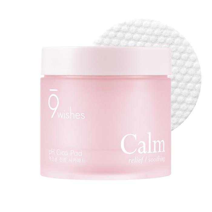 9wishes pH Calm Cica Toner Pads 70 Sheets