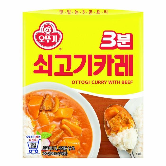 Ottogi 3 Minute Beef Curry 200g