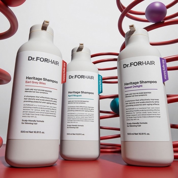 Dr.forhair Heritage Shampoo Special Set 300mL Choose 1 out of 3 options