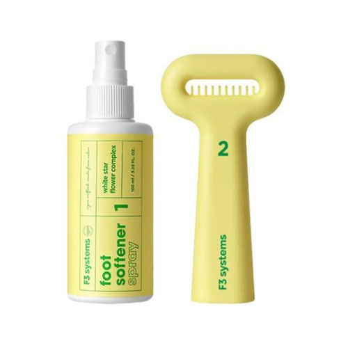 F3 Pefect Foot Peeling Kit (Foot Softener Spray + Foot File)