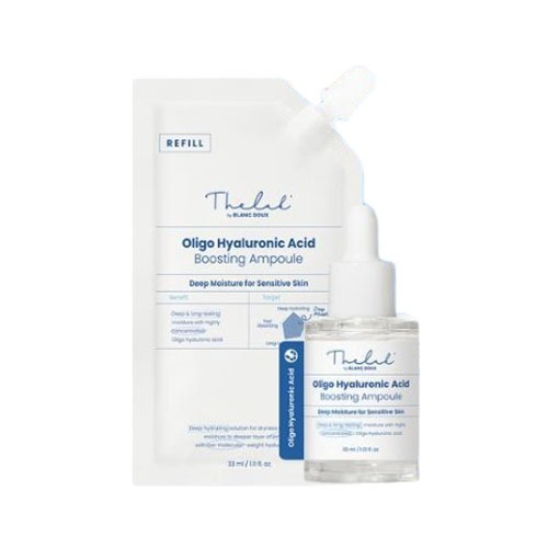 THE LAB by blanc doux Oligo Hyaluronic Acid Boosting Ampoule 30mL Special Set with Refill