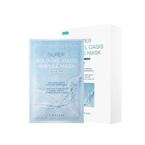 S. NATURE Super Aqua Gel Oasis Ampule Mask Sheet 1ea