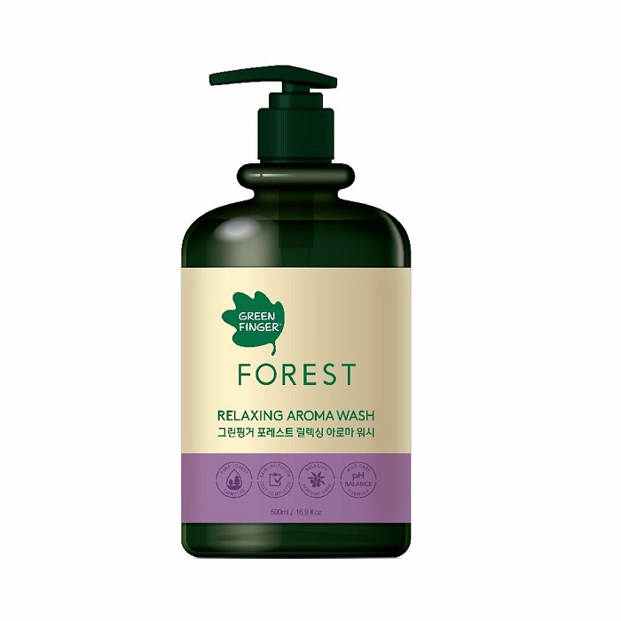 Green Finger Forest Relaxing Aroma Wash 500mL