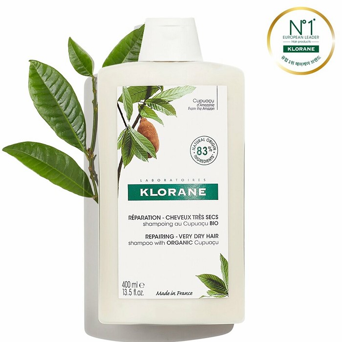 KLORANE Reparing Very Dry Hair Shampoo with Cupuacu 400mL (NEW)