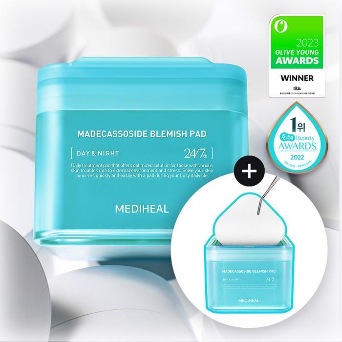 MEDIHEAL Madecassoside Blemish Pad 100 Pads Double Pack
