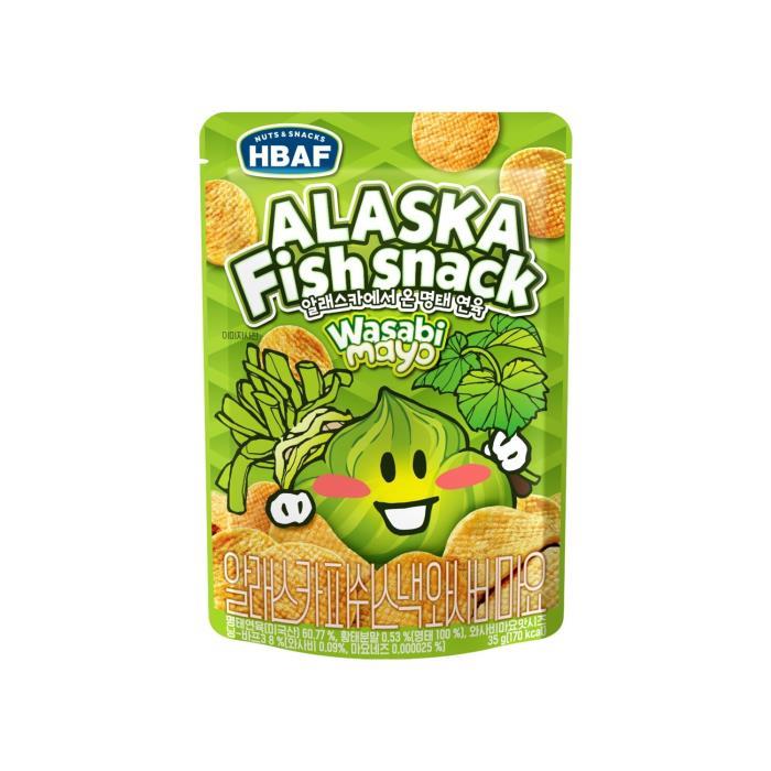 HBAF Alaska Fish Snack #Wasabi Mayo 35g