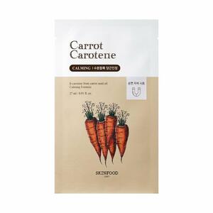 SKINFOOD Carrot Carotene Calming Mask Sheet