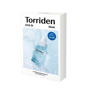 Torriden Dive In Low Molecular Hyaluronic Acid Mask Sheet 5+1ea