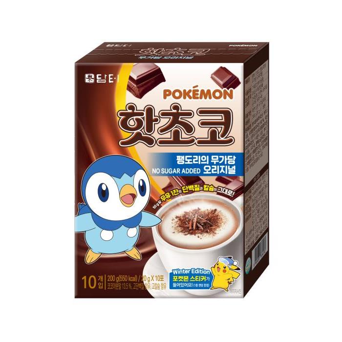 Damtuh Hot Chocolate Piplup Original Zero Sugar 10T
