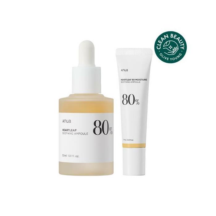 Anua Heartleaf 80% Soothing Ampoule 30mL Special Set