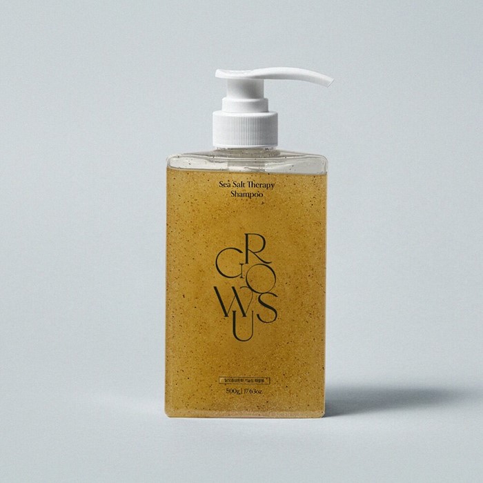 growus Sea Salt Therapy Shampoo 500g Special Set (+Shampoo 21g)
