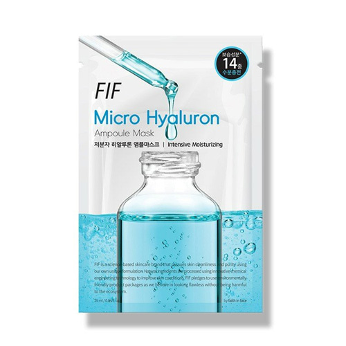 FIF Micro Hyaluron Ampoule Mask Sheet 1 Sheet