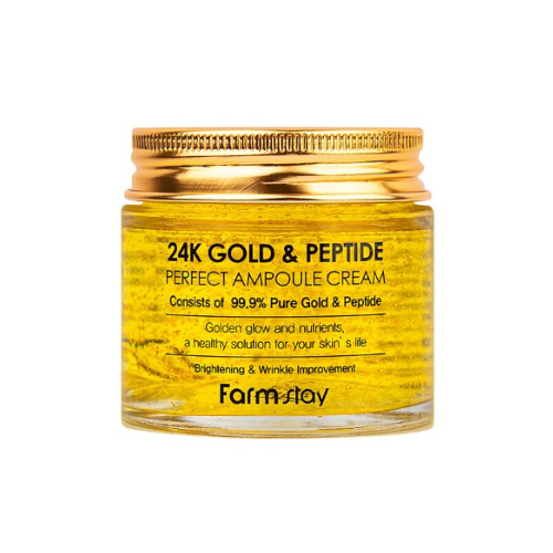 Farmstay 24K Gold &amp; Peptide Perfect Ampoule Cream 80ml