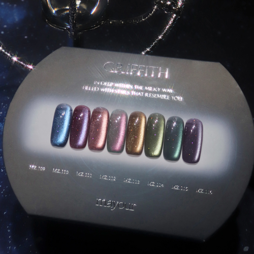 【ぽり】mayour マグネット10本セット　韓国ジェル Mayour] ゴールデン マグネティック ジェル 10 色セット