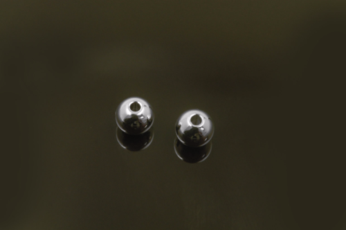 볼, J37-R3, 무니켈, 화이트골드도금, 6mm
