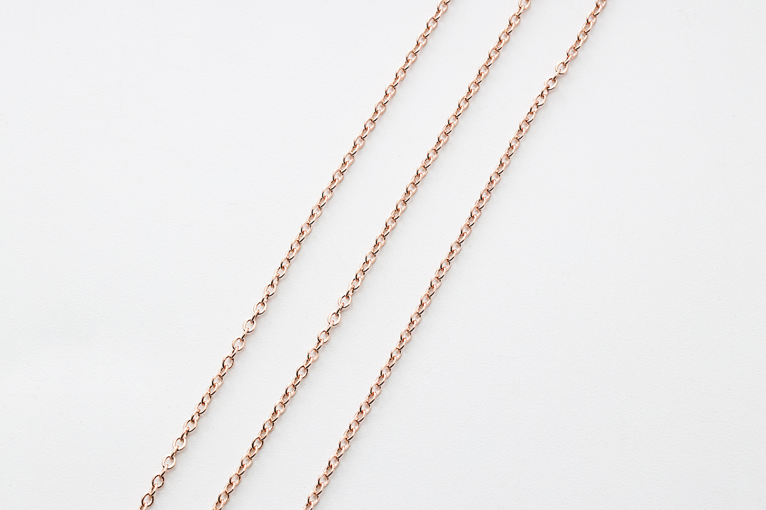 [CJ01-16] MARKDOWN, Chain 230SF, 10m, Rose gold plated copper brass, Design chain, Jewelry component, Not easily tarnish