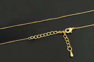 Unique dainty chain pre-made, For dainty charms