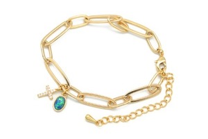 Oval Link Chain Bracelet for Charms