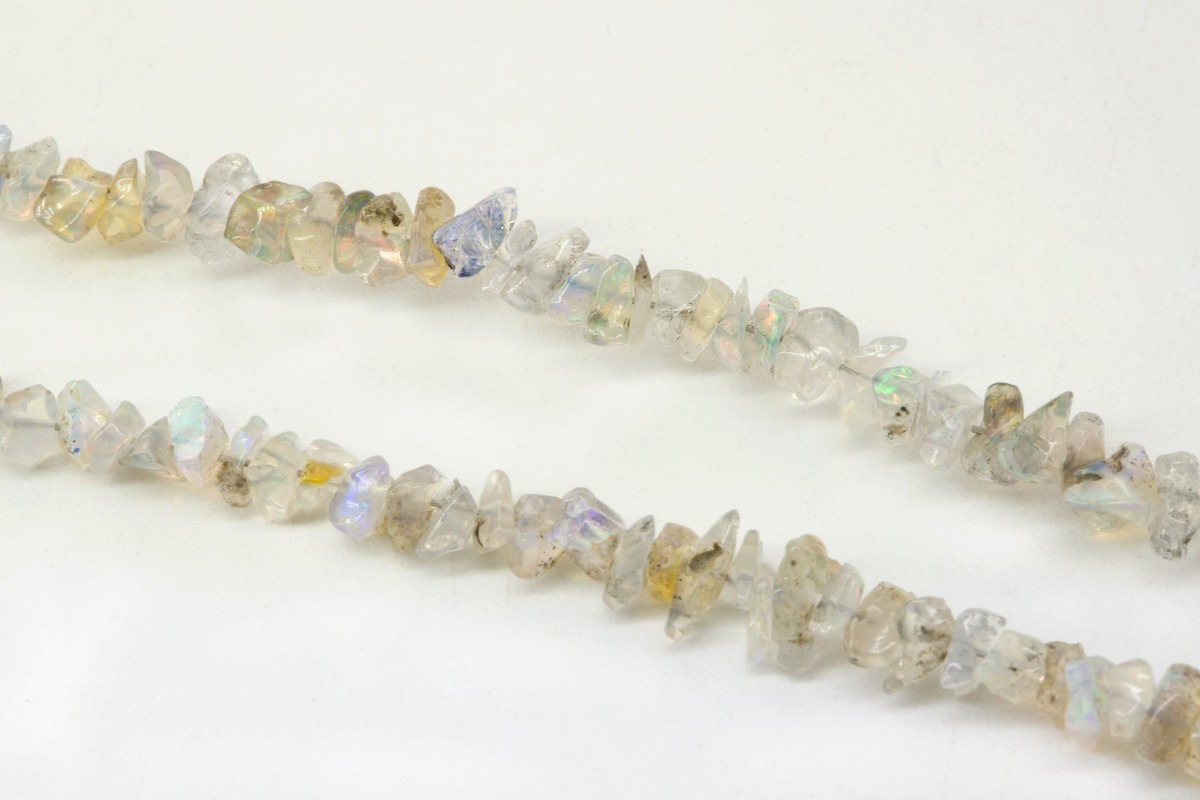 [N49-P2] Ethiopian opal chips beads, Ethiopian opals, Wholesale jewelry, Jewelry making supplies, Unique beads, 1 strand (apprx. 250 pcs)
