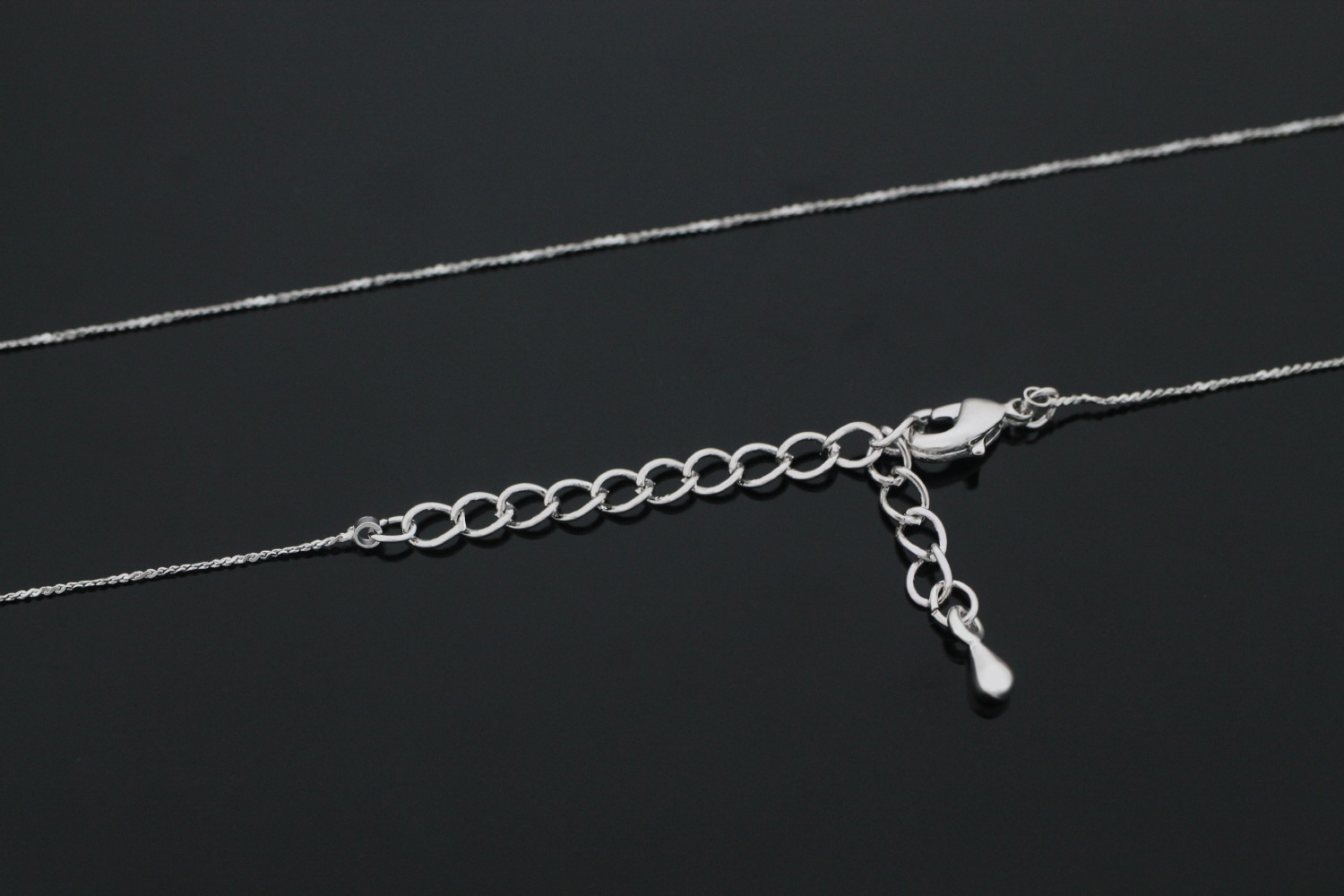 Dainty wave pre-made necklace